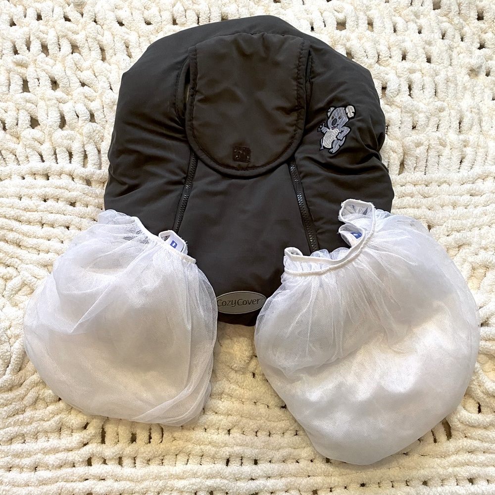 Infant Car Seat cover & bug netting and stroller bug netting